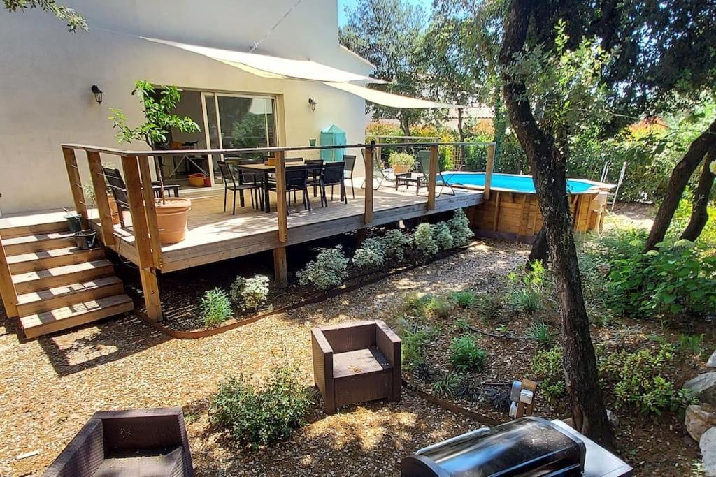 Villa Garrigue - Piscine, Parking, Maison Entiere Beaulieu  Εξωτερικό φωτογραφία