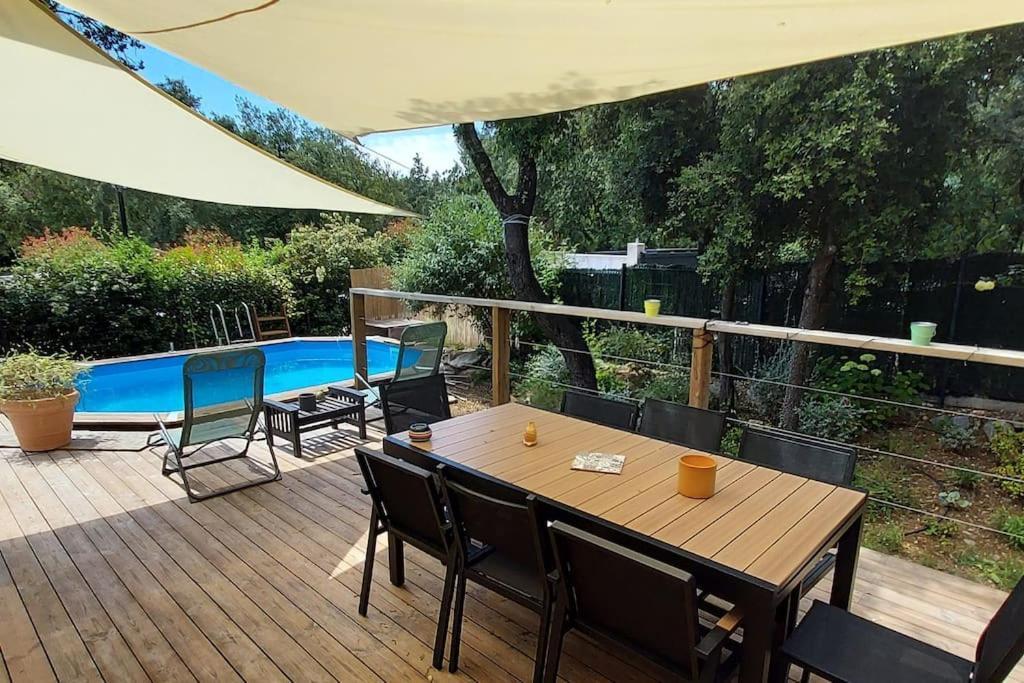 Villa Garrigue - Piscine, Parking, Maison Entiere Beaulieu  Εξωτερικό φωτογραφία